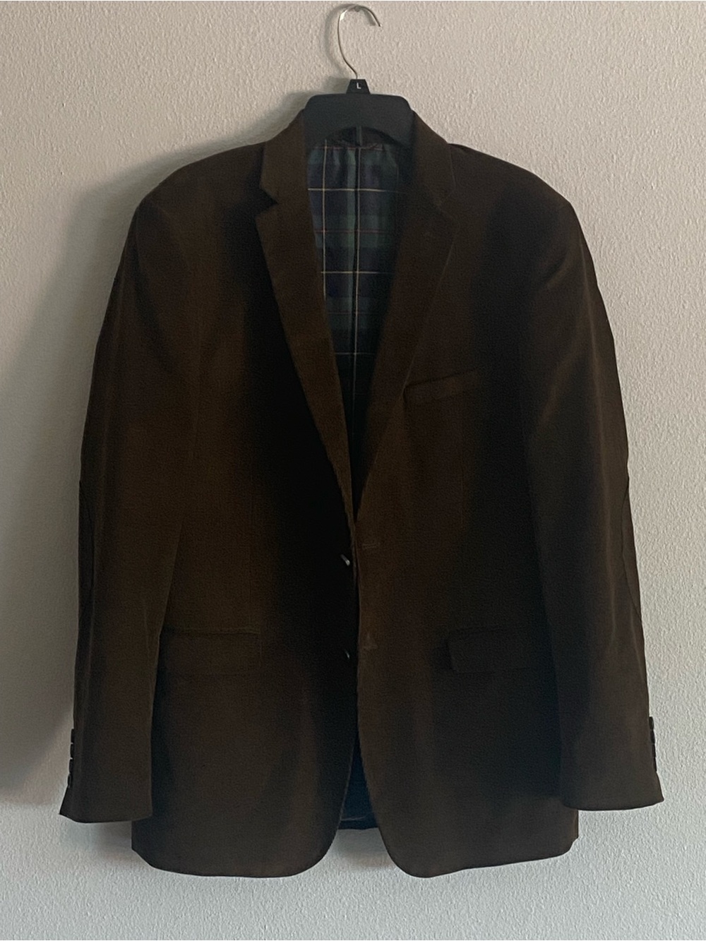 U.S. Polo Assn. Dark Brown Velvet Sport Coat